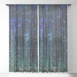 Magical Woodland Sheer Curtain