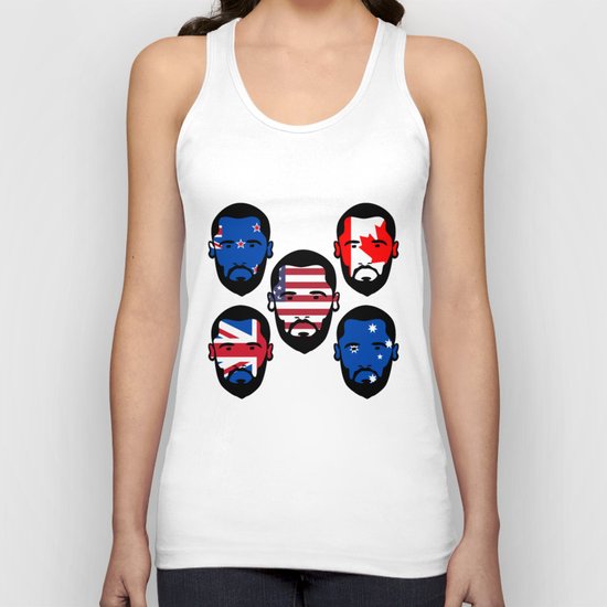 Spying The 5 Eyes Unisex Tank Top