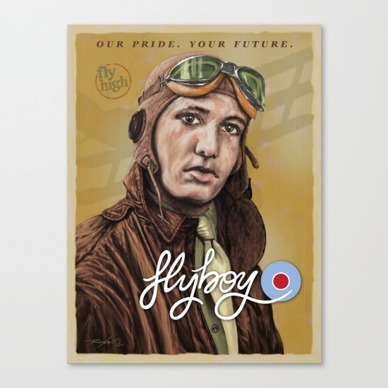 flyboy Canvas Print