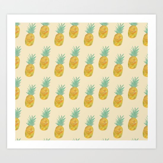 Pineapple Art Print
