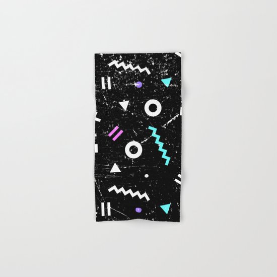 Memphis Grunge Hand & Bath Towel