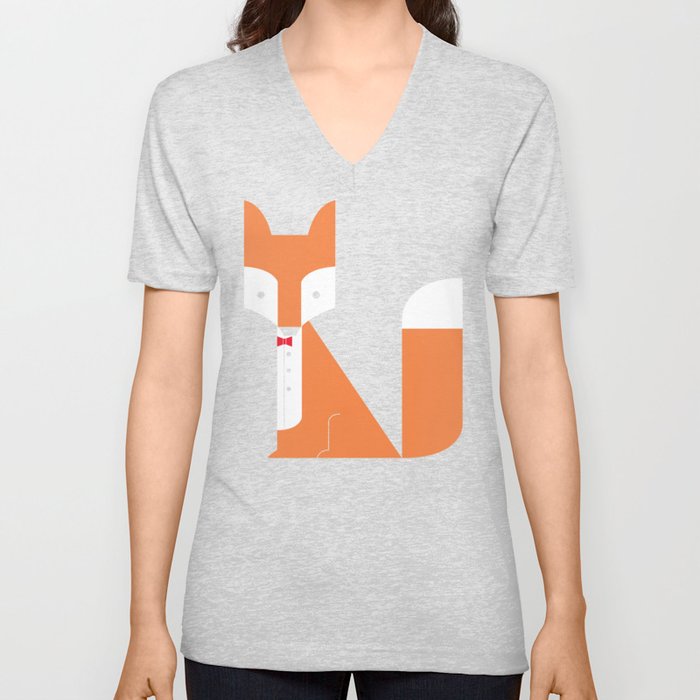 Le Sly Fox V Neck T Shirt