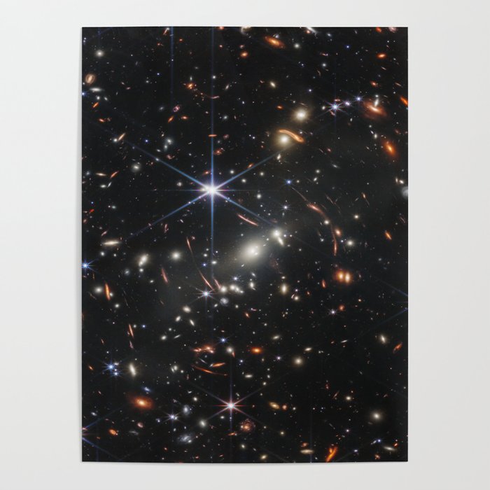 James Webb Space Telescope Deep Field Poster