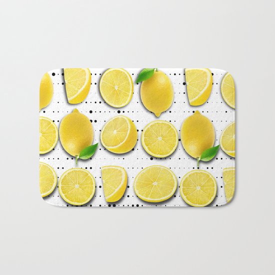 lemon Bath Mat