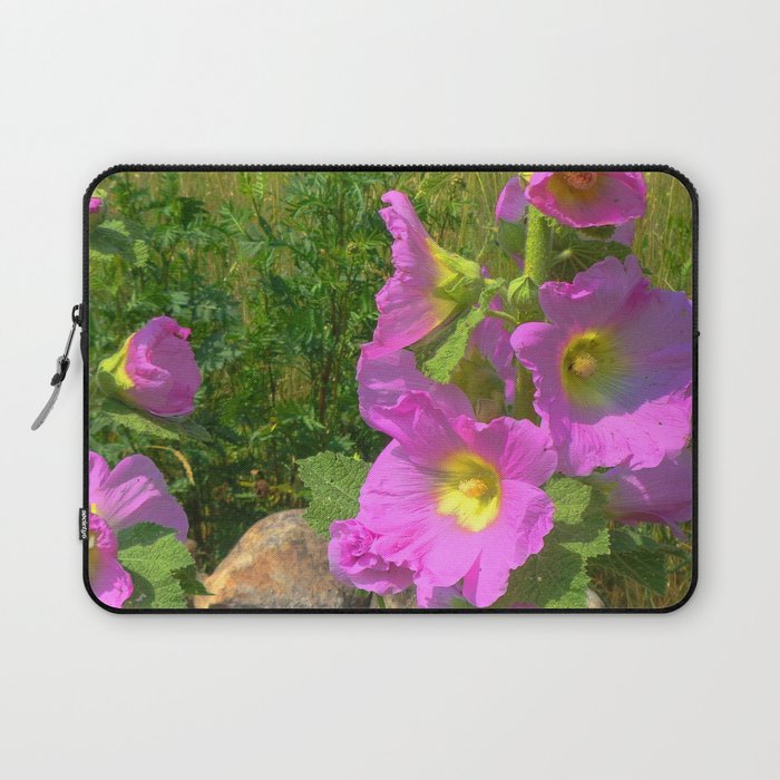 Flowers in the grass Laptop Sleeve