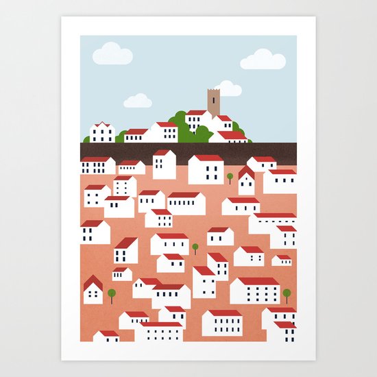 Green Istria Art Print