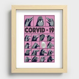 Corvid-19 Recessed Framed Print