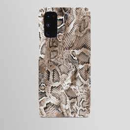 Tan Snakeskin  Android Case