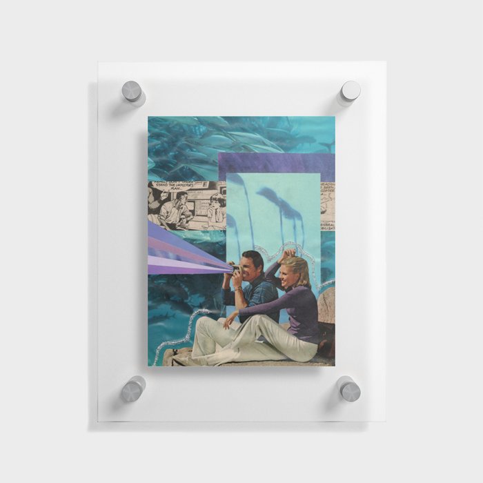 Take the Picture, I'm in Love Collage Floating Acrylic Print