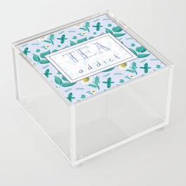 Tea Leaf Pattern VeryPeri Acrylic Box