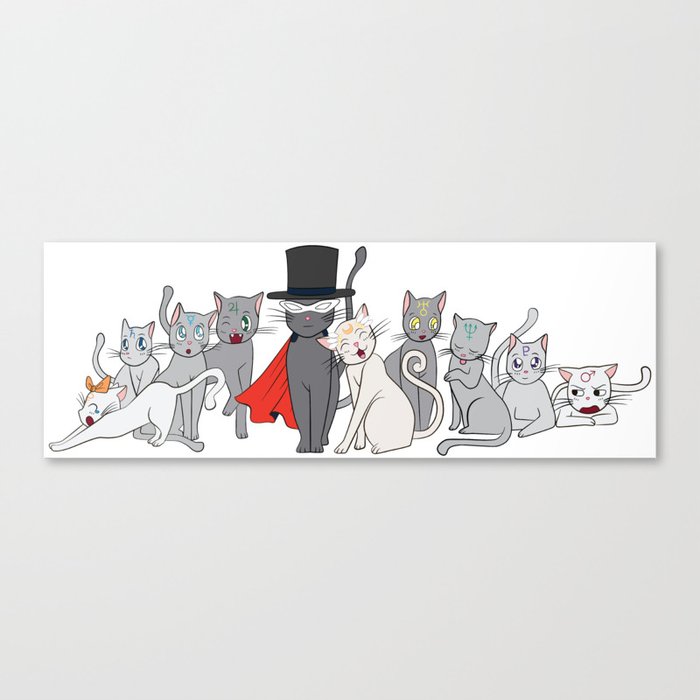 Sailor Meow Canvas Print