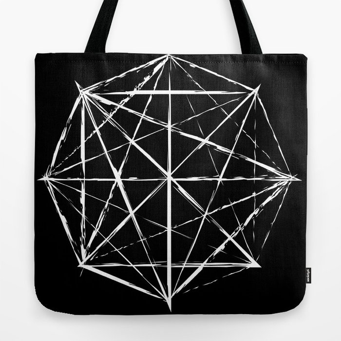 Octagon Diagonals Tote Bag
