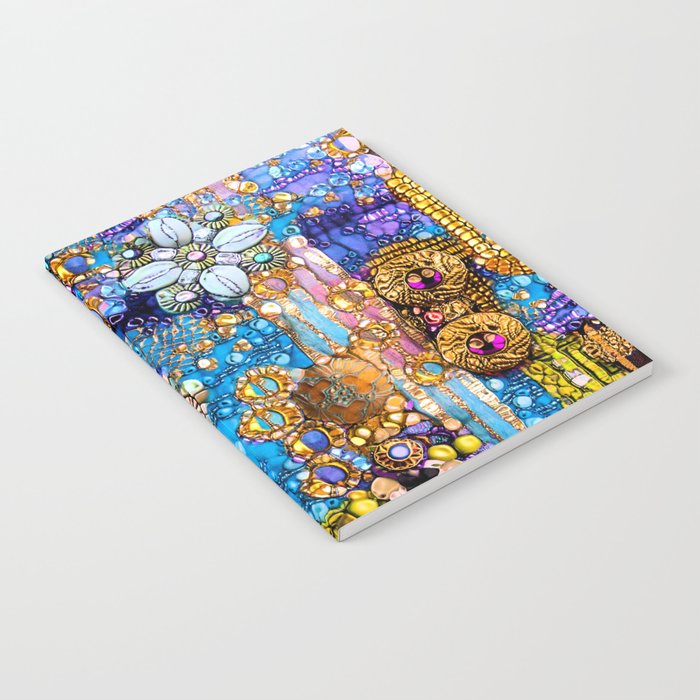 Gold, Glitter, Gems and Sparkles Notebook