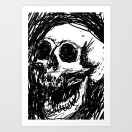 Skull Products Art Prints Society6