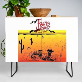 Fear and Loathing in Las Vegas- Desert Credenza