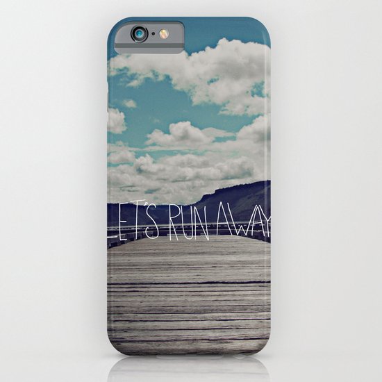 Let's Run Away: Detroit Lake, Oregon iPhone & iPod Case