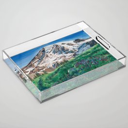 Mt. Rainier Acrylic Tray