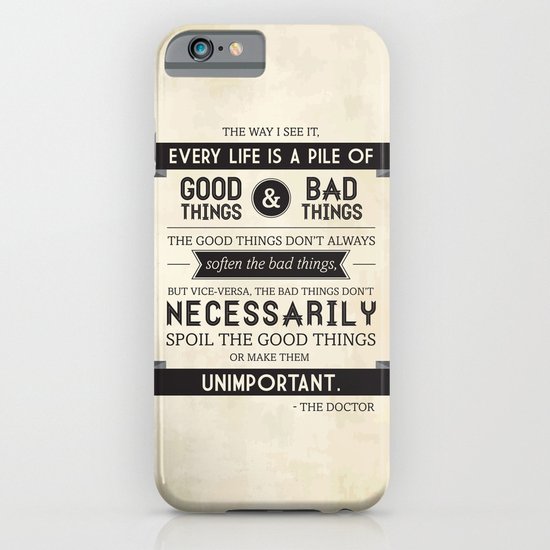 Good Things & Bad Things iPhone & iPod Case