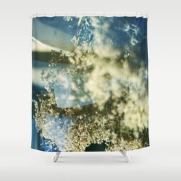 Abstract flowers Shower Curtain