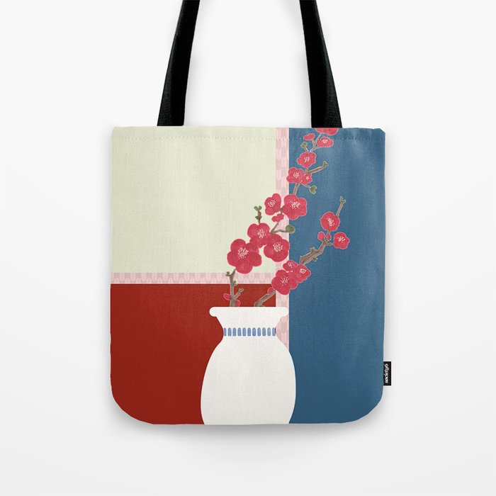 Window 2 | Inside a Window with Camellia Flowers Tote Bag by Inner ...