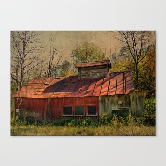Sugar House Of Old Canvas Print