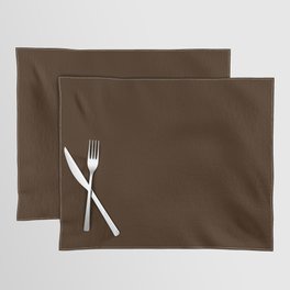Tiger Quoll Brown Placemat
