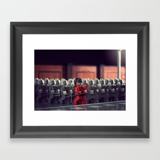 This is Thriller Framed Art Print