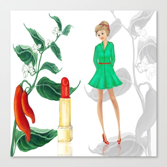 Contrasts Canvas Print