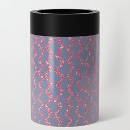 Squiggles In The Sun - Magenta and Purple Blue Can Cooler