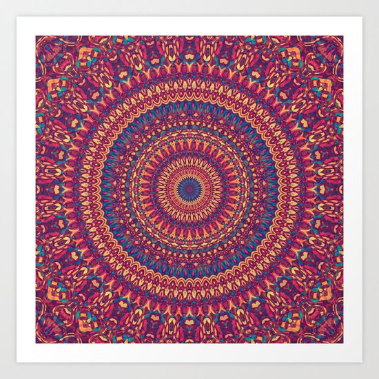 Mandala 166 Art Print