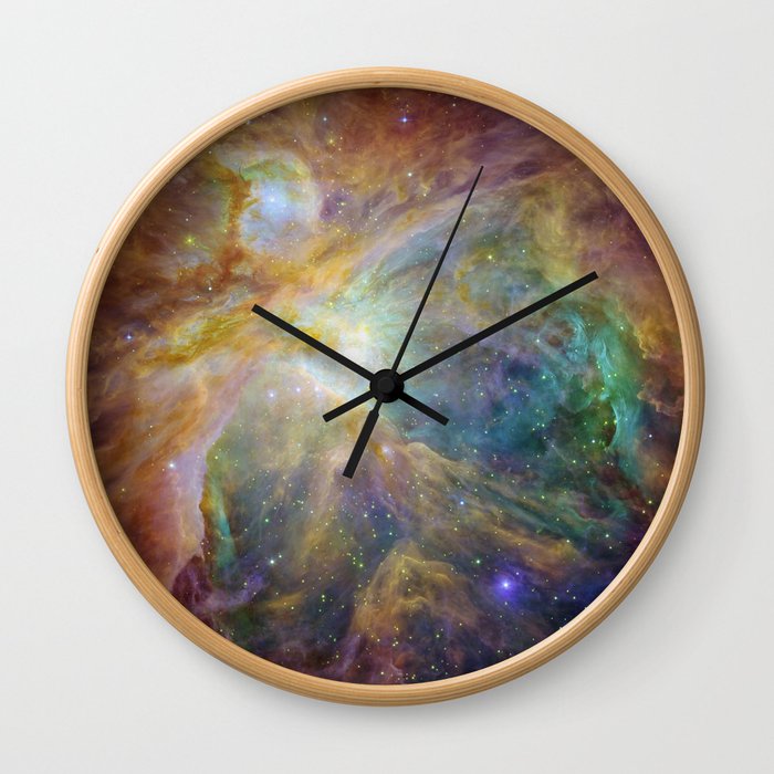 Orion Nebula Wall Clock