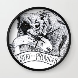 Great Provider Bear Wall Clock