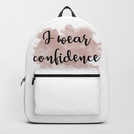 I wear confidence Backpack