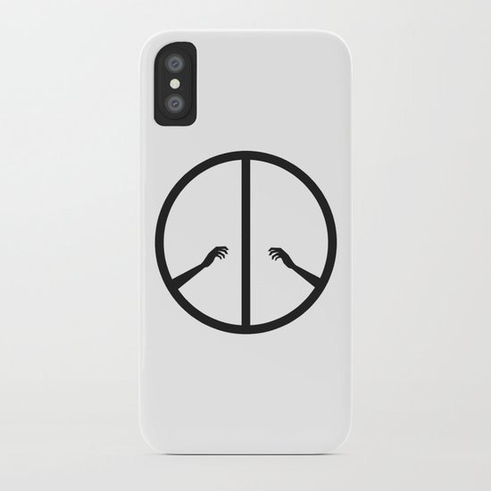 Peace struggle iPhone Case