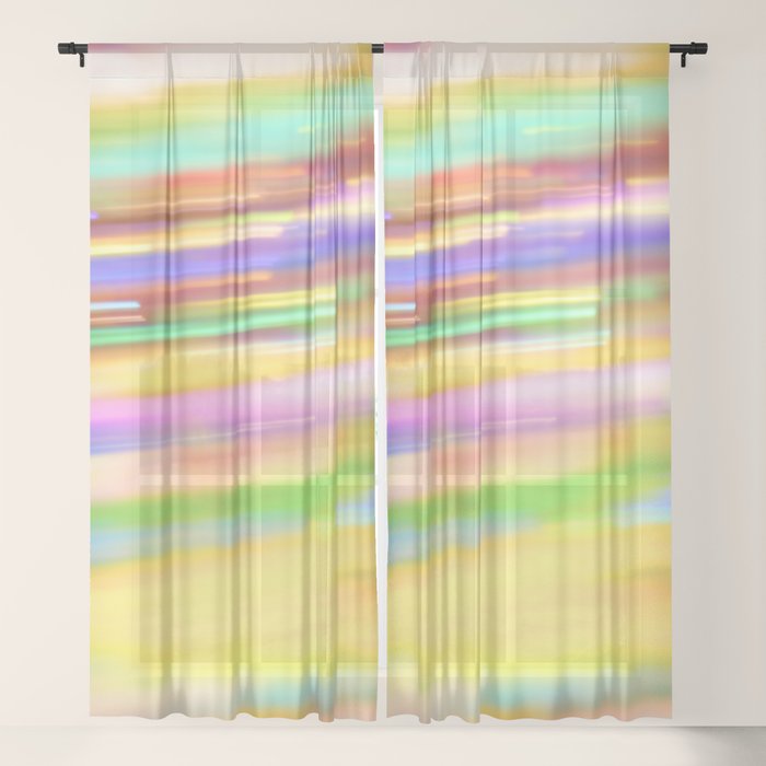 Paint Sequins 8196 Sheer Curtain By Ceciliekaroline Society6