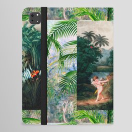 Vintage Italian,baroque,tropical art iPad Folio Case