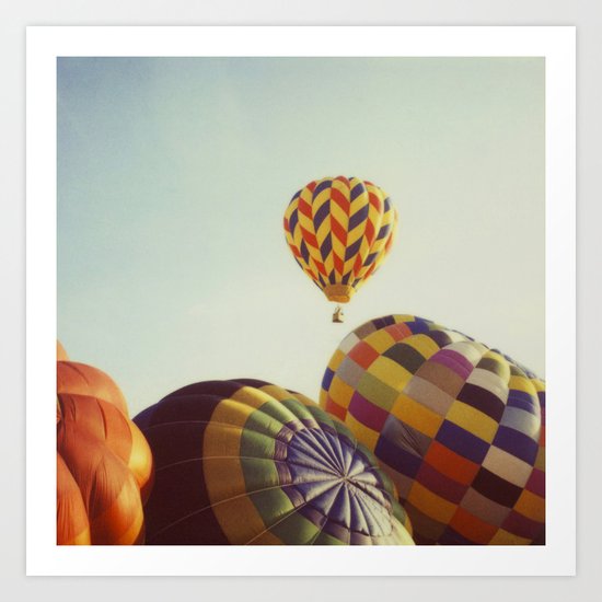 Away We Go Art Print