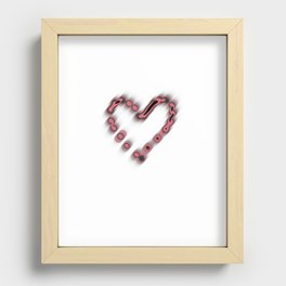 heart Recessed Framed Print