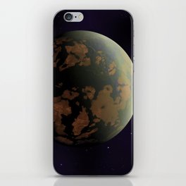 Green Planet iPhone Skin