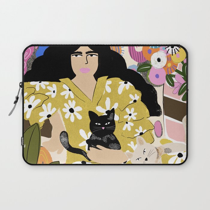 Life with cats Laptop Sleeve