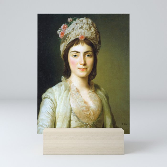 Portrait of Zoie Ghika Moldavian Princess Mini Art Print