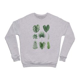 Tropical Leaves Crewneck Sweatshirt