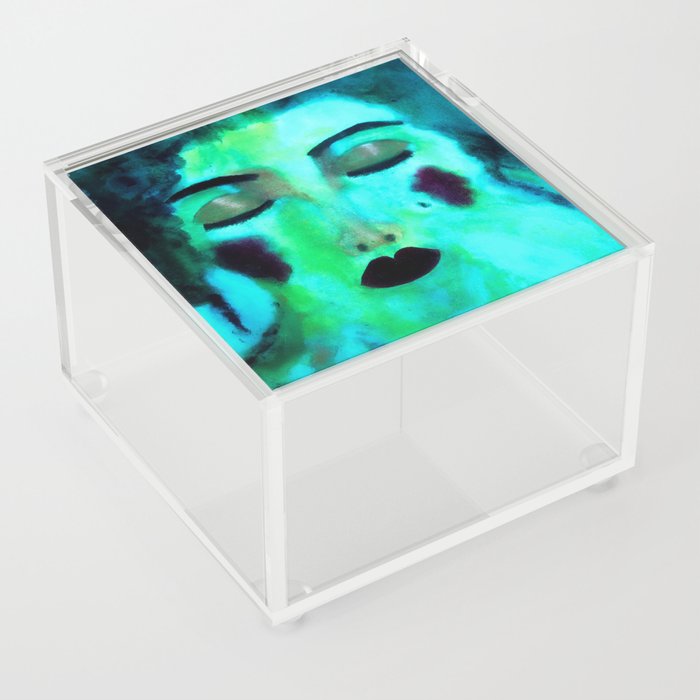 She Became One With Water Acrylic Box