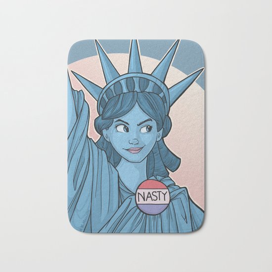 Nasty Lady Liberty Bath Mat