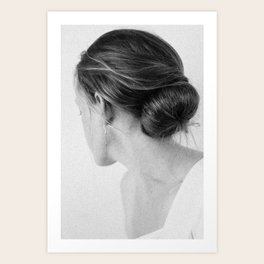 Portrait of a Woman, Study Art Print