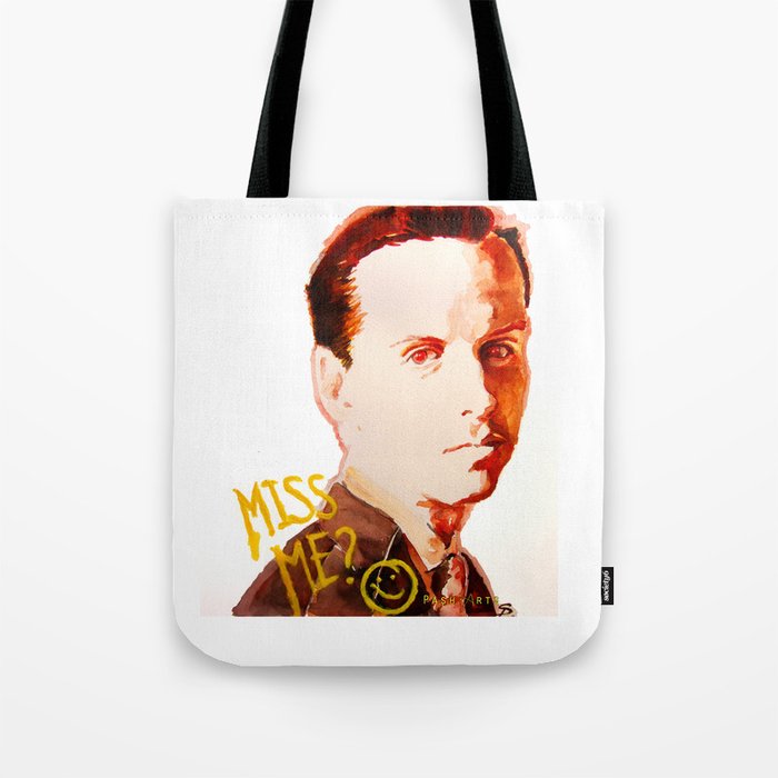Miss me? - Jim Moriarty Tote Bag