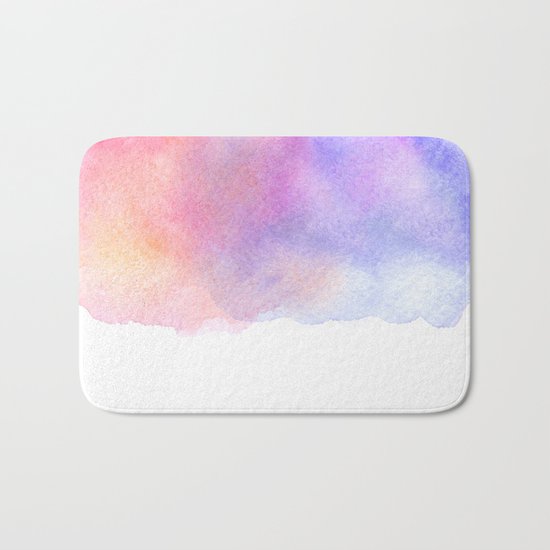 Watercolour Bath Mat