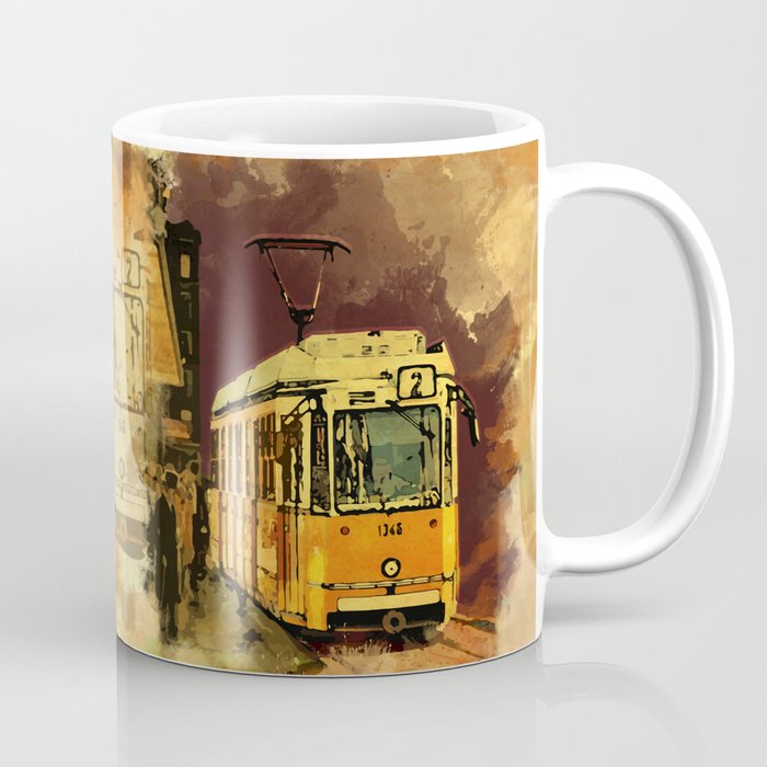 Tram 2 Art Deco Coffee Mug