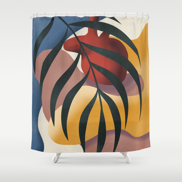 Heart of the jungle Shower Curtain