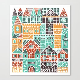 houses Canvas Print